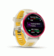Forerunner 570 - 42mm Raspberry Aluminium with Translucent Bone/Mango Band- 010-02970-02- Garmin
